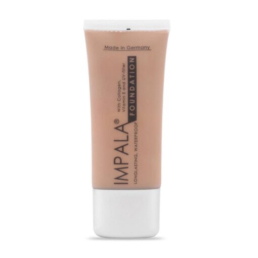 Impala Long Lasting Waterproof Foundation με Κολλαγόνο, Βιταμίνη Ε και Φίλτρα UV No06